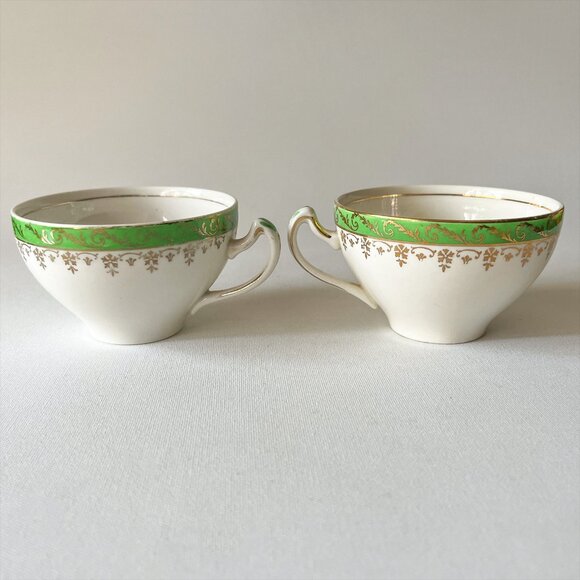 Vintage Alfred Meakin Pride of Erin 2 Cups England - Picture 2 of 7